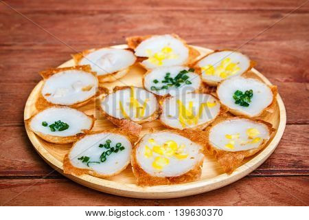 Kind Of Thai Sweetmeat Or Kanom Krok.