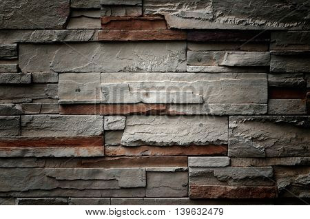 abstract blackand white bricks wall pattern texture background