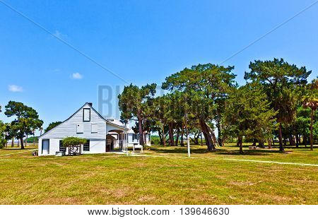 Old Typical Historic Farmhouse