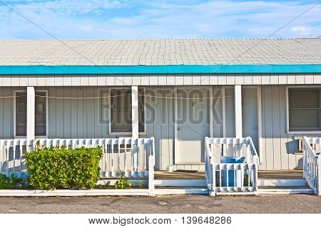 generic american motel in the outer banks USA