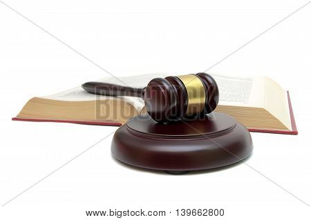 Gavel Open Book Image & Photo (Free Trial) | Bigstock