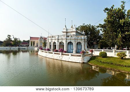 Beautiful Teahouse In The Sommerpalace Bang Pa In