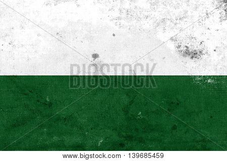 Flag Of San Andres De Tumaco, Colombia, With A Vintage And Old L
