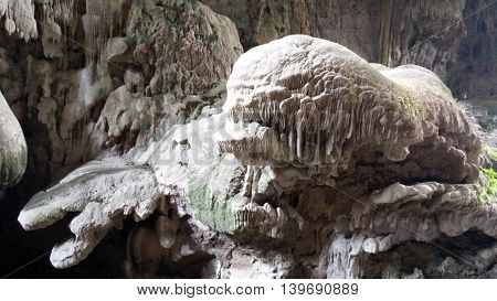 Waterfall in Nation Park that a tourist attraction of Thailand.