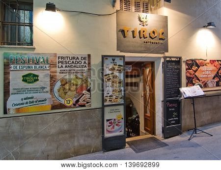 Tirol Restaurant Entrance