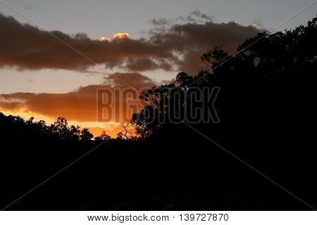 Sunset in the Daintree Rainforest, Tropical North Queensland, Australia