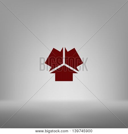 Three Arrows Facing Each Other Icon