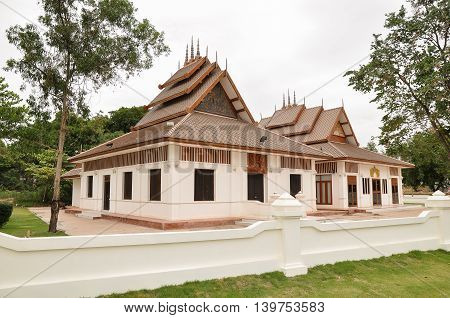 Thai temple in the northern part style