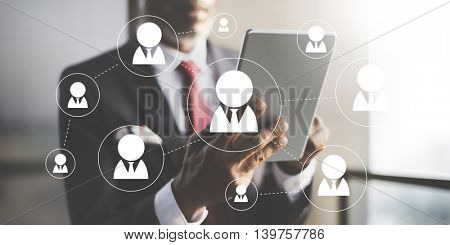 Network Networking Communicate Communicatin Connection Concept