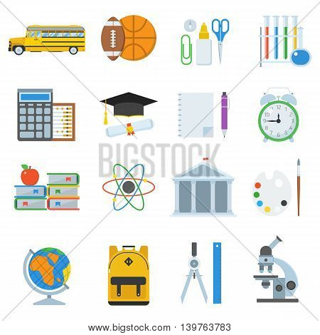 School And Education Icons