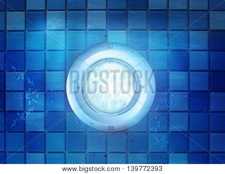 Swimming Pool Lighting Using Waterproof Led Light