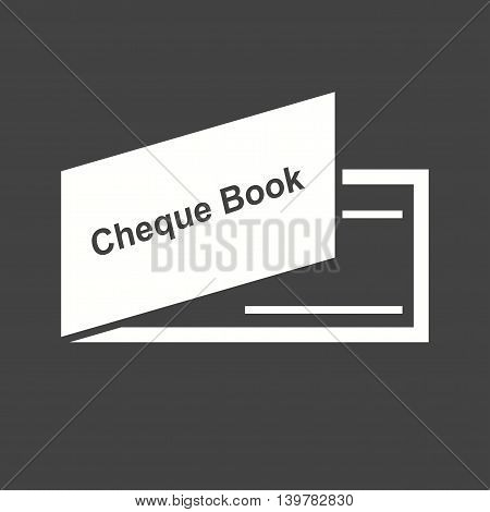 Cheque, book, payment icon vector image.Can also be used for finances trade. Suitable for web apps, mobile apps and print media.