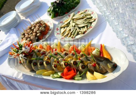 Fischen in der Schale