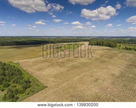 Limestone Rocks Located On The Polish Jura. Country. South Poland
