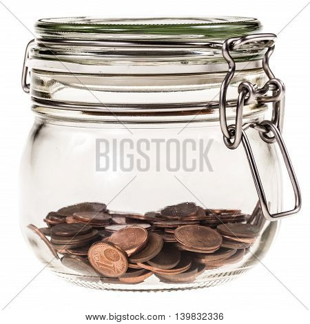 Jar With Coins