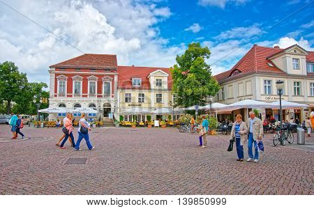 Brandenburger Strasse In The City Center Of Potsdam