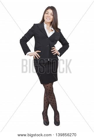 Young Businesswoman Standing
