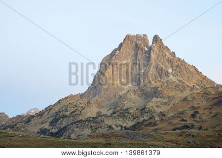 Midi Dossau, Ossau Valley, Pyrenees National Park, Pyrenees, France.