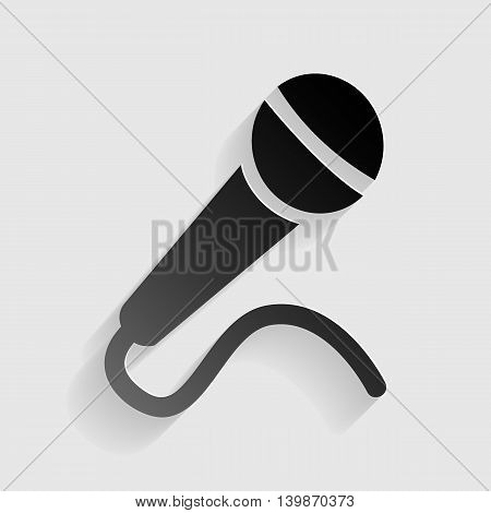 Microphone Sign Vector & Photo (Free Trial) | Bigstock