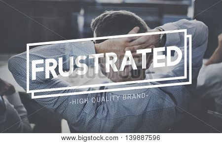 Thinking Crisis Analyse Depression Problem Concept