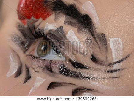 Beauty Creative Makeup Eyes Macro