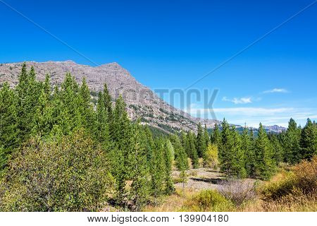 Barronette Peak In Yellowstone National Park