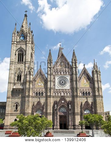 The Expiatorio church of Guadalajara Jalisco Mexico