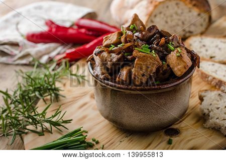 Teriyaki Chicken With Bread