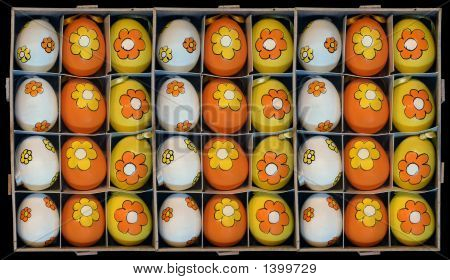 Eastereggs v kolonce žlutá