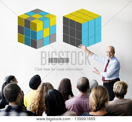 Solving Solution Decision Ideas Method Strategy Concept
