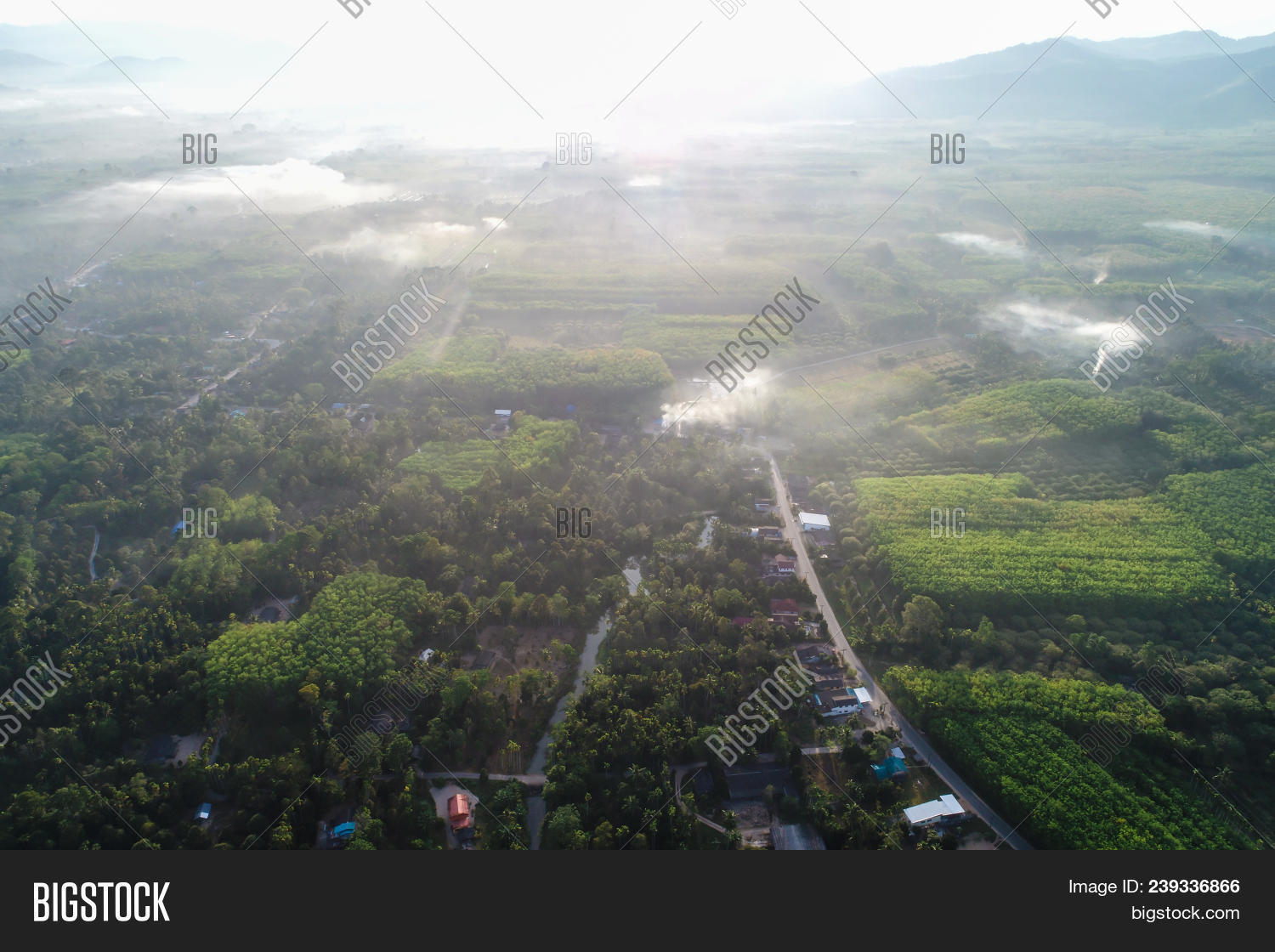 Aerial View Rural Image & Photo (Free Trial) | Bigstock