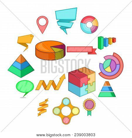 Infographic Design Icons Set. Cartoon Illustration Of 16 Infographic Design Vector Icons For Web
