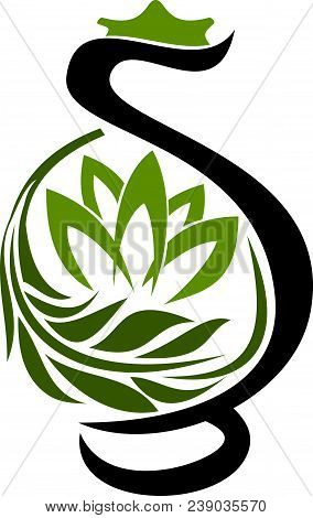 Urn Ewer Store Logo Design Template Isolated Vector