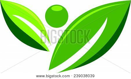 Healthy Life Logo Design Template Isolated Vector