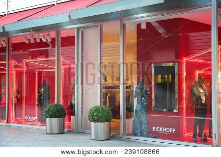 Dusseldorf, Germany - July 8, 2013: Eickhoff Fashion Store In Dusseldorf, Germany. The Store Is Loca
