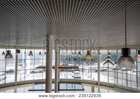 Rostov-on-don, Russia - Circa 2017: Interior Inside A Car Showroom Before Opening