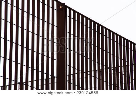 Close Up Of A Rusty Metal Grate Creating A Nice Grid Pattern Texture