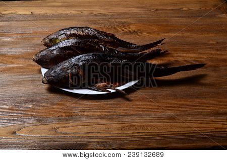 Grilled Fish With Lemon And Figs Steak, Vintage, Steam, Representation