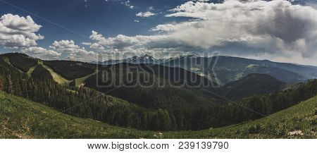 Beautiful View Of Mount Of The Holy Cross, A Prominent Mountain Summit With An Elevation Of 14,009 F