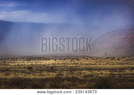 Snowstorm Approaching Verde Valley