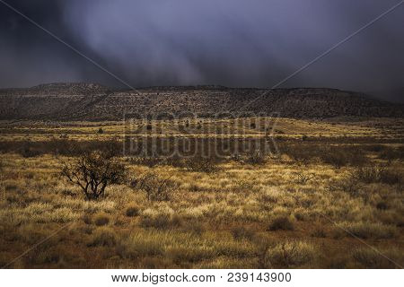 Snowstorm Approaching Verde Valley