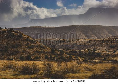 Snowstorm Approaching Verde Valley