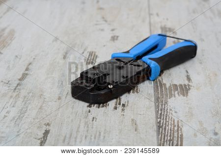 Lan Cat5 Cat6 Cable Crimper Pliers To Ethernet Tool .