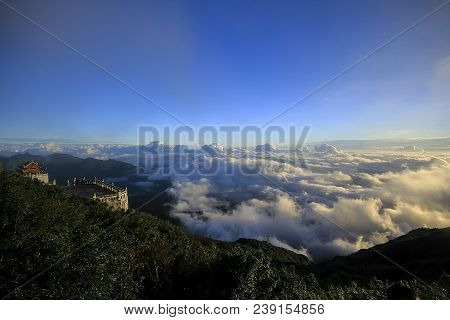 Fansipan Is The Highest Mountain In Vietnam With A Height Of 3,143 Meters.