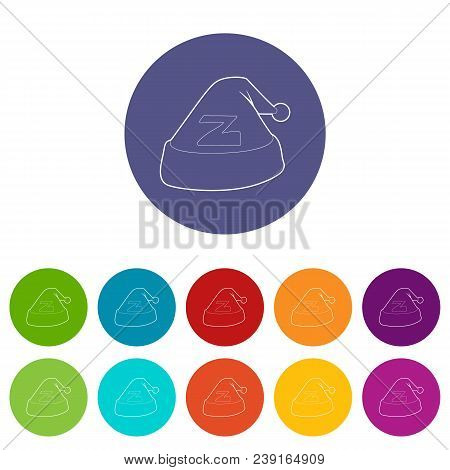 Cap For Sleep Icon. Outline Illustration Of Cap For Sleep Vector Icon For Web Design