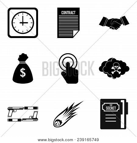 Copyist Icons Set. Simple Set Of 9 Copyist Vector Icons For Web Isolated On White Background