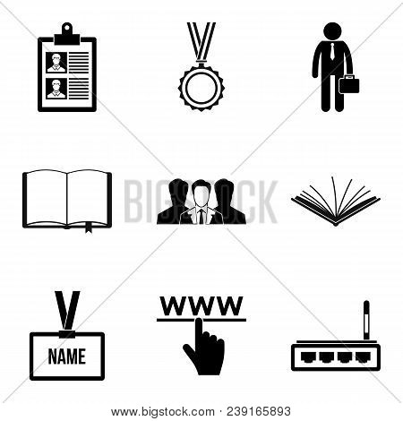 Imitator Icons Set. Simple Set Of 9 Imitator Vector Icons For Web Isolated On White Background