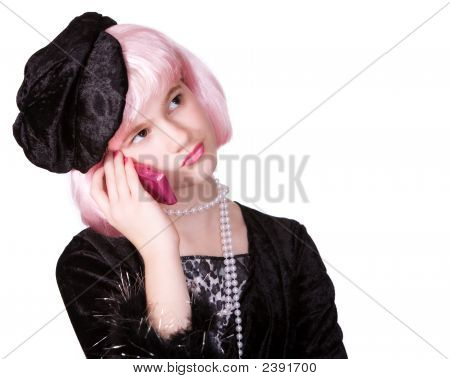 Diva no telefone