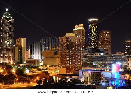 Panoráma města Atlanta