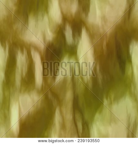 Marble Seamless Camouflage Green Brown Blurry Pattern Design